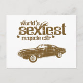 1969 Pontiac Firebird Briefkaart (Voorkant)