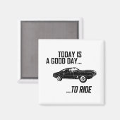 1969 Pontiac Firebird Magneet (Voorkant / Achterkant)