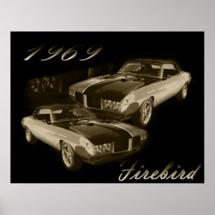 1969 Pontiac Firebird Poster