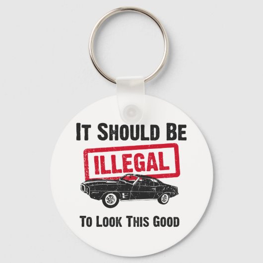 1969 Pontiac Firebird Sleutelhanger (Voorkant)