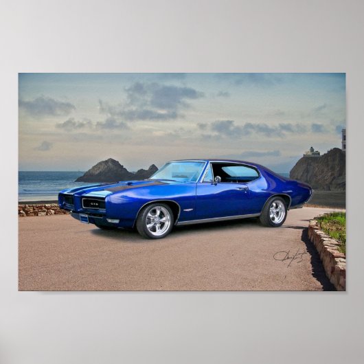 1969 Pontiac GTO I Poster (Voorkant)