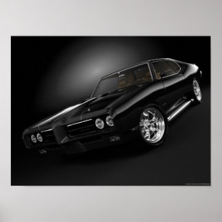 1969 pontiac gto"The rechter" - Gepersonaliseerd Poster