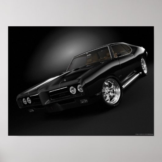 1969 pontiac gto"The rechter" - Gepersonaliseerd Poster (Voorkant)