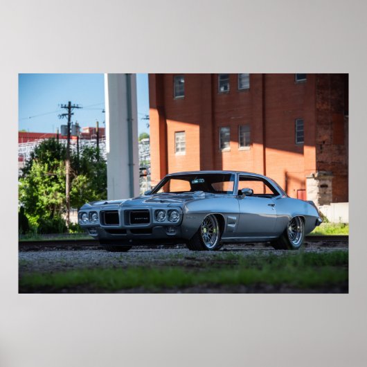 1969 Pro Touring Firebird Poster (Voorkant)