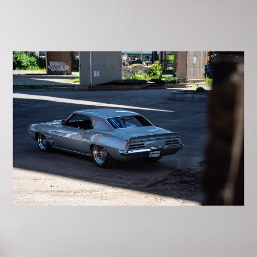 1969 Pro Touring Firebird Poster (Voorkant)