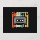  1969 Retro Cassette Birthday Gift Idea Briefkaart (Voorkant)