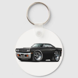 1969 Roadrunner Black Car Sleutelhanger