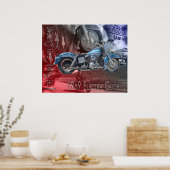 1969 Shovelhead Poster (Keuken)