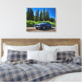 1969 SS Super Sport Chevy Camaro Canvas Afdruk (Insitu (Slaapkamer))
