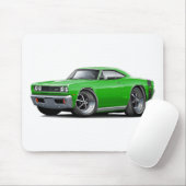 1969 Super Bee Green Car Muismat (Met muis)