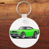 1969 Super Bee Limoen-Black Sleutelhanger (Voorkant)