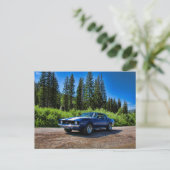 1969 supersport camaro spierwagen briefkaart (Staand voorkant)