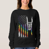 1969 Verenigde Staten Distressed Rainbow met Ameri Trui (Voorkant)