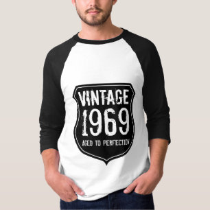 1969 verouderd tot perfectie   Donkergrijs  shirt