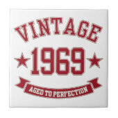 1969 Vintage tot perfecte Tegeltje (Voorkant)