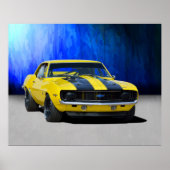 1969 Z28 Camaro Poster (Voorkant)