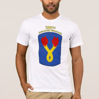 196e Infanterieure Brigade-schouderpleister T-shir T-shirt
