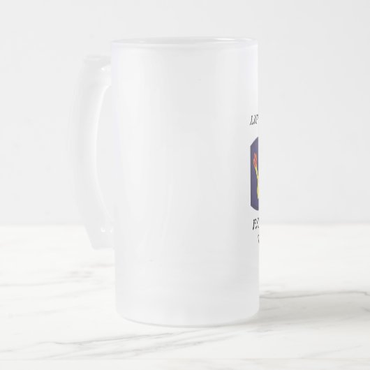 196e lichte Inf Vietnam Bevroeide Mok (Voorkant links)