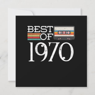 1970  50 th Birthday Jubileum Gift Kaart