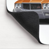 1970-72 Buick GS Oranje Converteerbaar Muismat (Hoek)