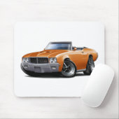 1970-72 Buick GS Oranje Converteerbaar Muismat (Met muis)
