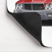 1970-72 Buick GS Red Car Muismat (Hoek)