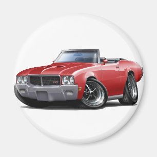 1970-72 Buick GS Red Convertible Magneet