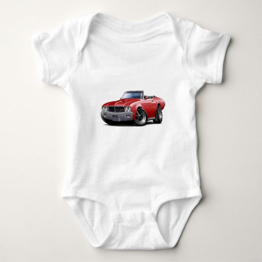 1970-72 Buick GS Red Convertible Romper (Voorkant)