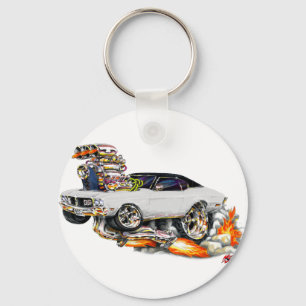 1970-72 Buick GS White Car Sleutelhanger