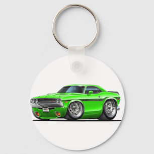 1970-72 Challenger Green Car Sleutelhanger