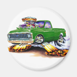 1970-72 Chevy C10 Green Longbed Magneet