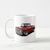 1970-72 Chevy C10 Maroon Truck Koffiemok (Links)