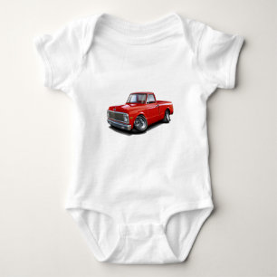 1970-72 Chevy C10 Red Truck Romper