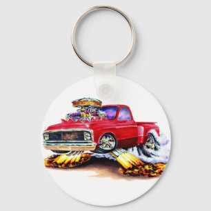 1970-72 Chevy C10 Red Truck Sleutelhanger