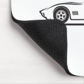 1970-72 Corvette Converteerbaar Muismat (Hoek)