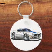 1970/72 Trans Am White Sleutelhanger (Voorkant)