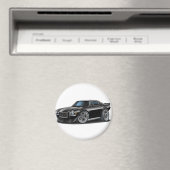 1970-73 Camaro Black Car Magneet (Insitu (Vaatwasser))