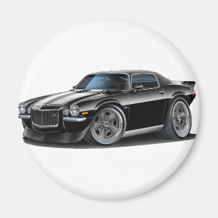 1970-73 Camaro Blk/Wht-auto Magneet