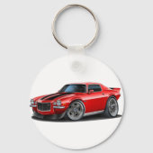 1970-73 Camaro Red/Blk Sleutelhanger (Voorkant)
