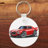 1970-73 Camaro Red/Wht Sleutelhanger (Voorkant)
