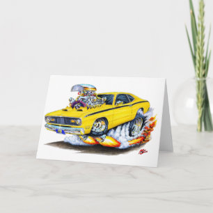 1970-74 de Gele Auto van het Stofdoek van Plymouth Kaart