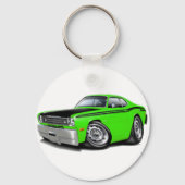 1970-74 Duster 340 Limoen Sleutelhanger (Voorkant)