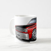 1970-74 Duster 340 Red Car Koffiemok (Voorkant links)