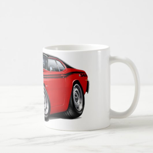 1970-74 Duster 340 Red Car Koffiemok (Rechts)