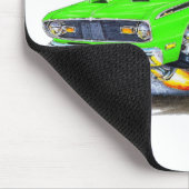 1970-74 Plymouth Duster-Limoen Muismat (Hoek)