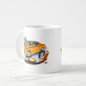 1970-74 Plymouth Duster Oranje auto Koffiemok (Voorkant links)