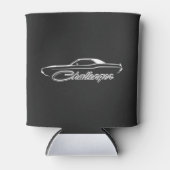 1970 Challenger Black Ghost Silhouette Blikjeskoeler (Voorkant)