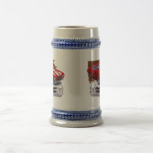 1970 Chevelle Rood-Witte auto Bierpul (Center)