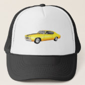 1970 Chevelle SS: Gele afwerking: Trucker Pet (Voorkant)