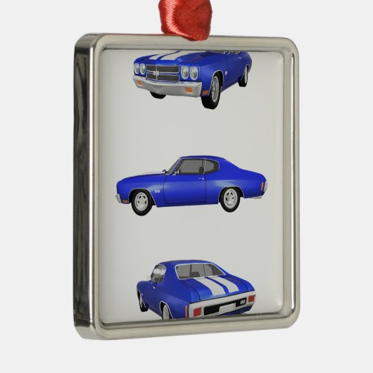 1970 Chevelle SS: Metalen Ornament (Rechts)